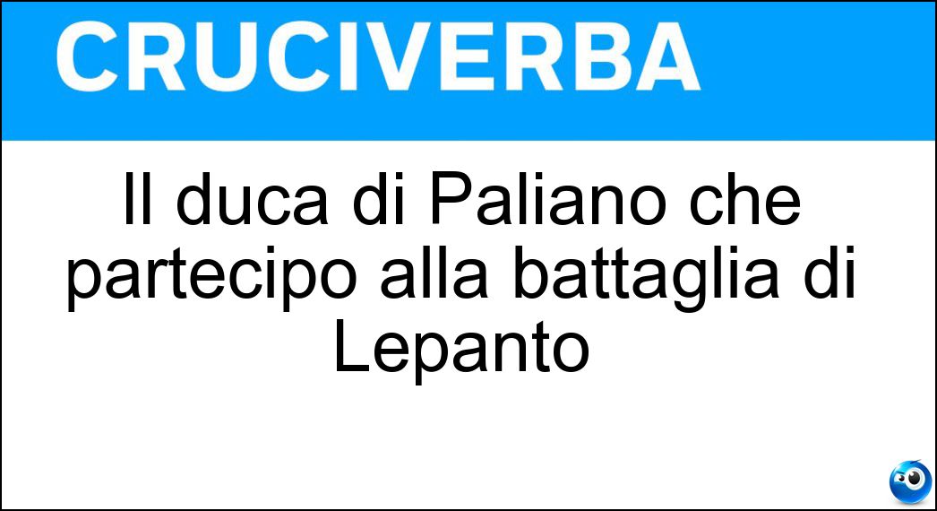 duca paliano