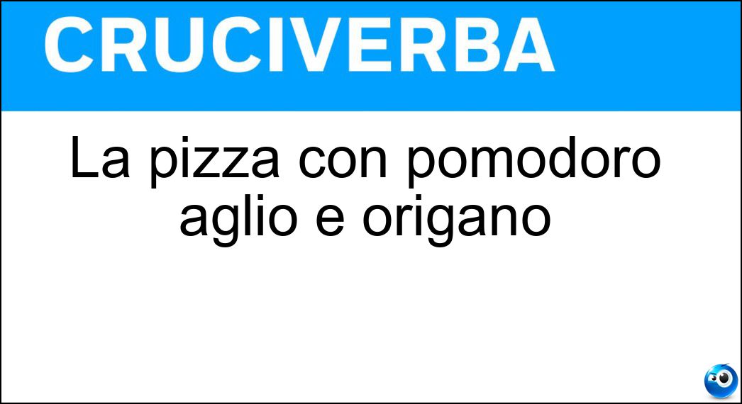 pizza pomodoro