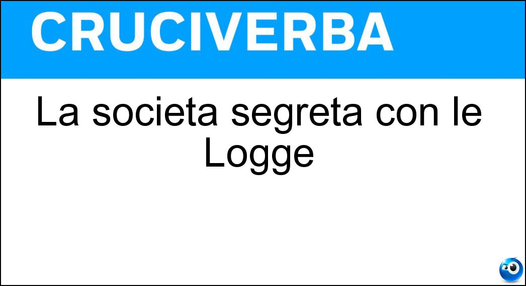 società segreta