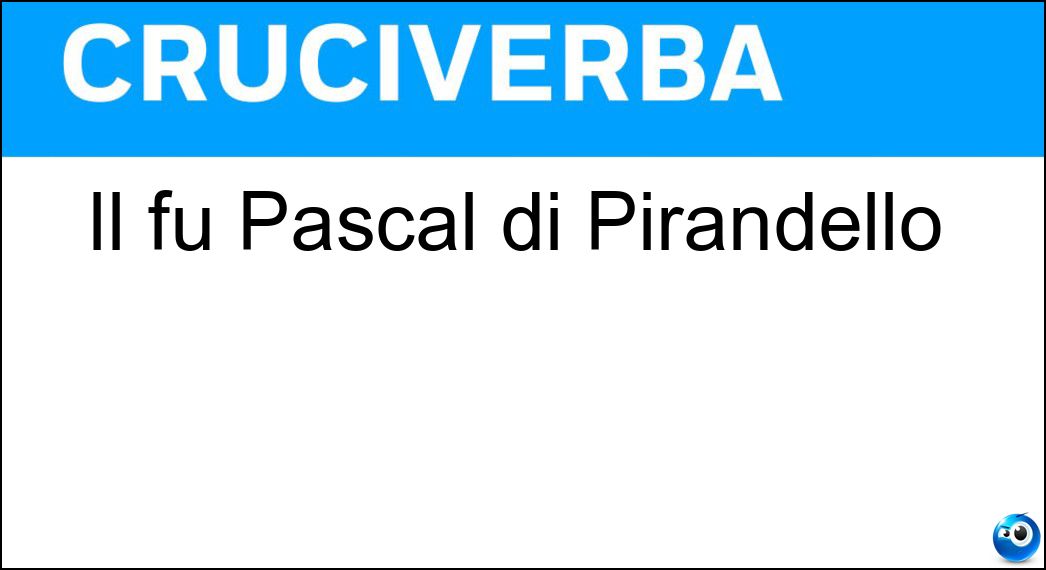 pascal pirandello