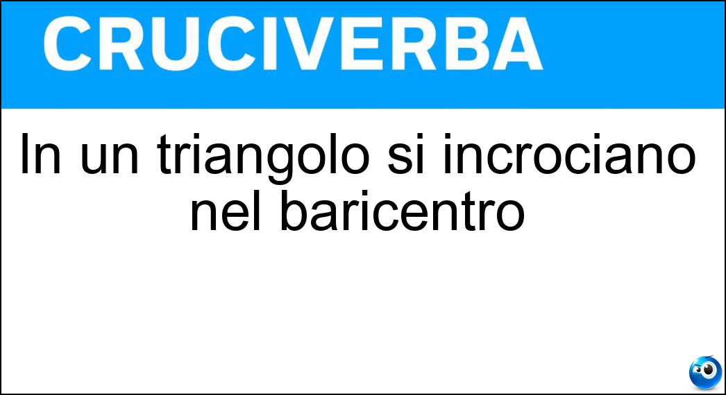 triangolo incrociano