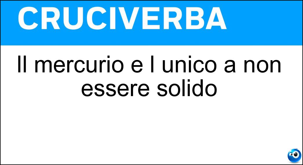 mercurio unico