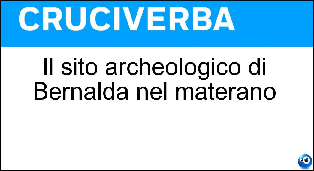 sito archeologico