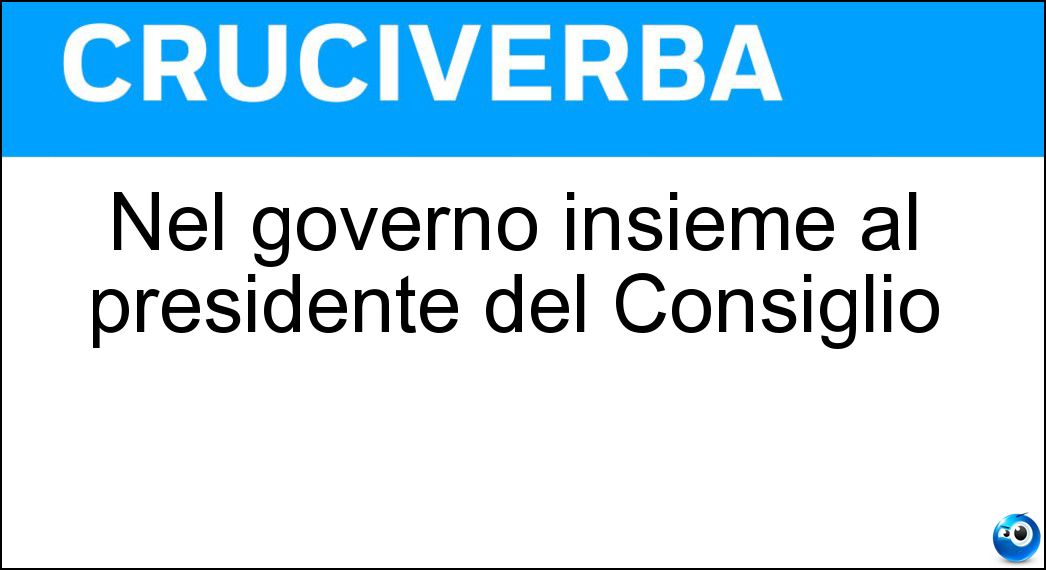 governo insieme