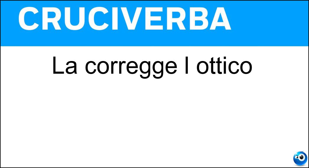 corregge ottico