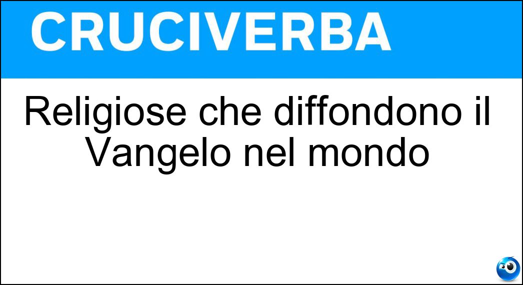 religiose diffondono