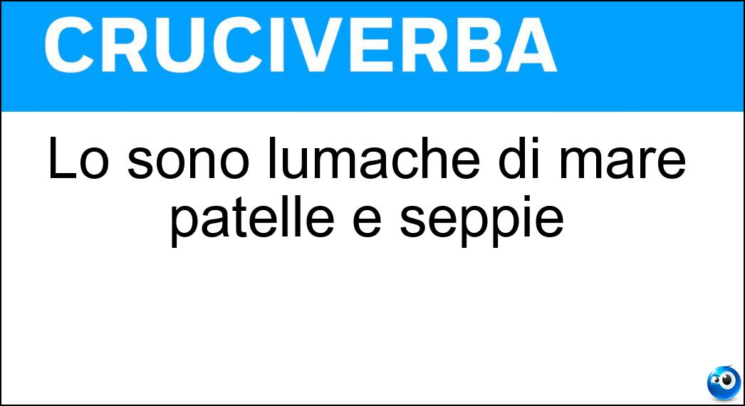 sono lumache