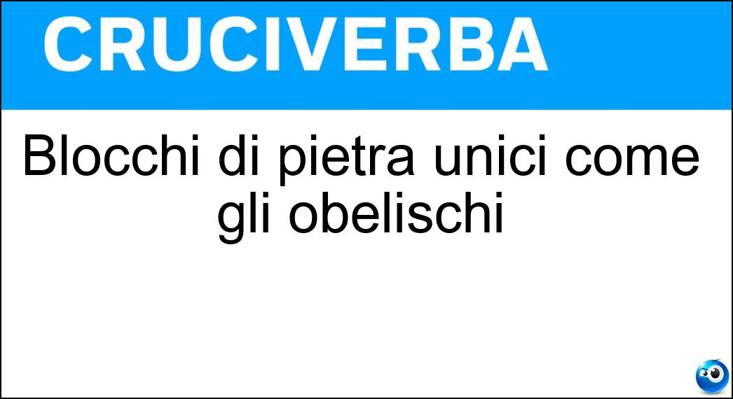 blocchi pietra