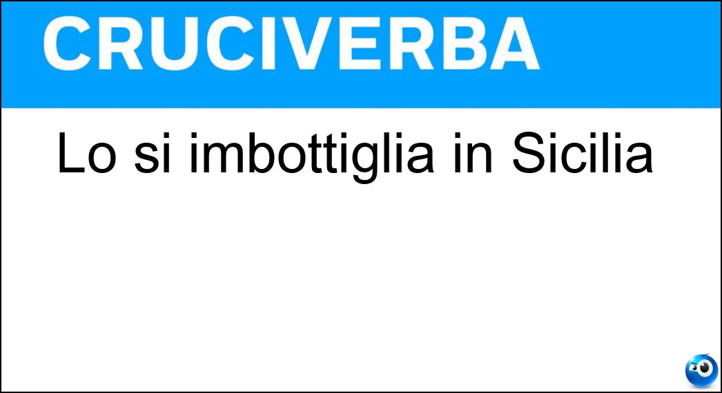 imbottiglia sicilia