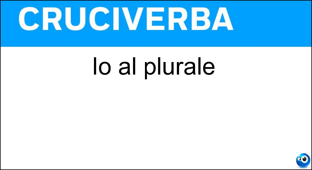 plurale