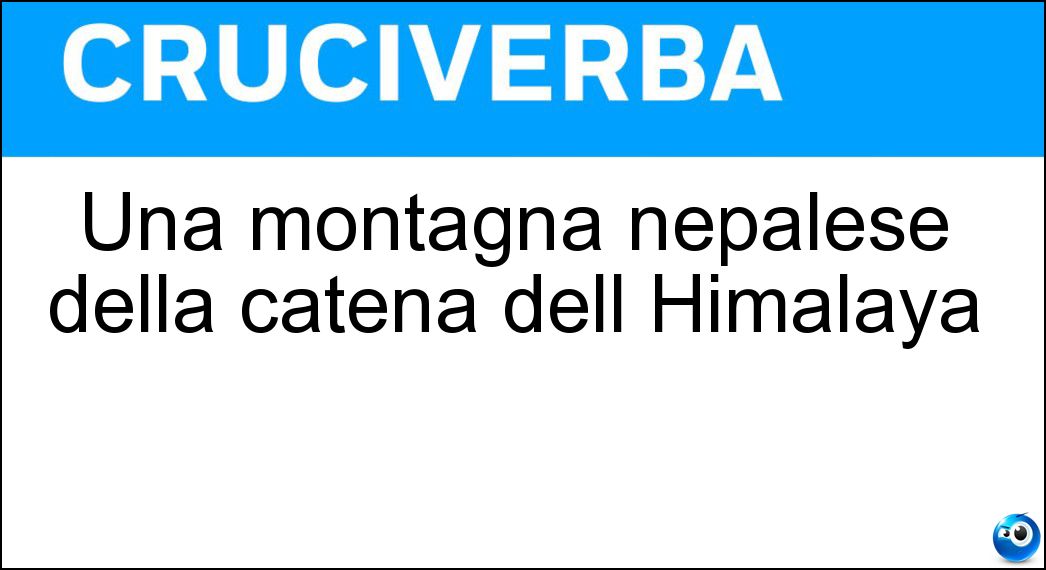 Una montagna nepalese della catena dell Himalaya Soluzione Una montagna nepalese della catena dell Himalaya - Nuptse