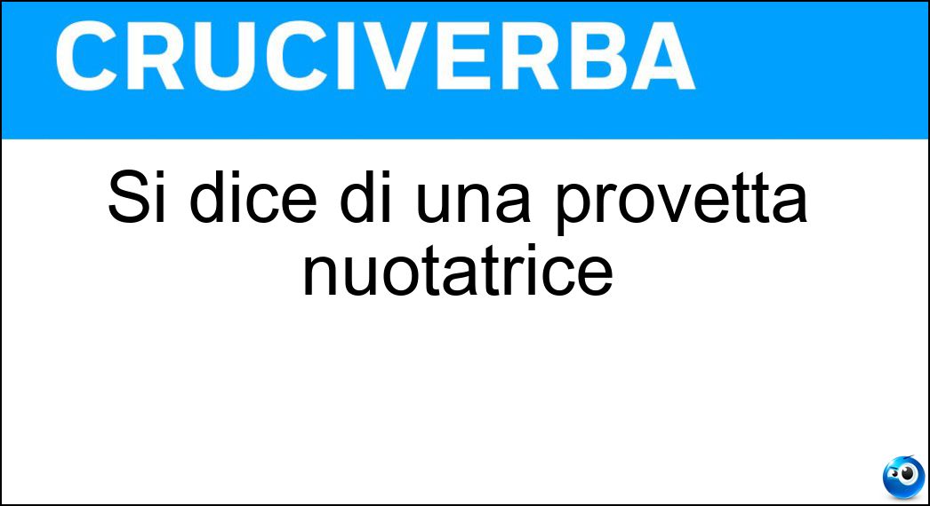 Definizione Cruciverba: Farla vuole dire andare avanti e indietro