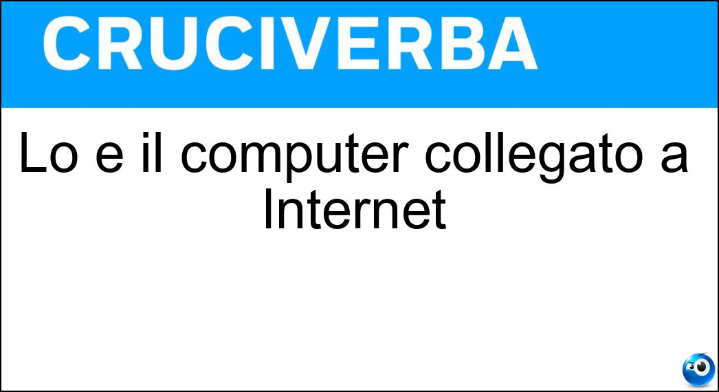 computer collegato