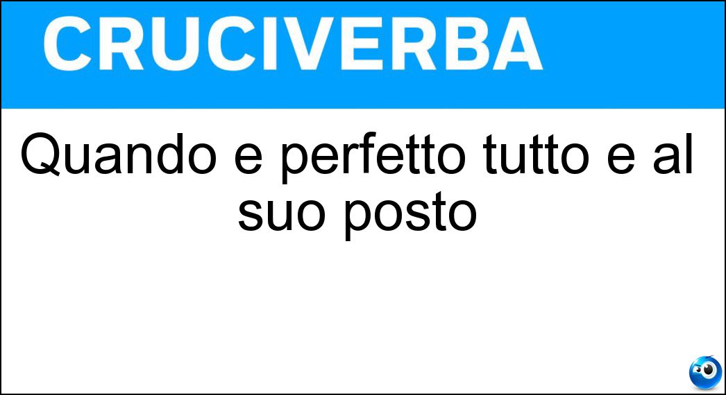 quando perfetto