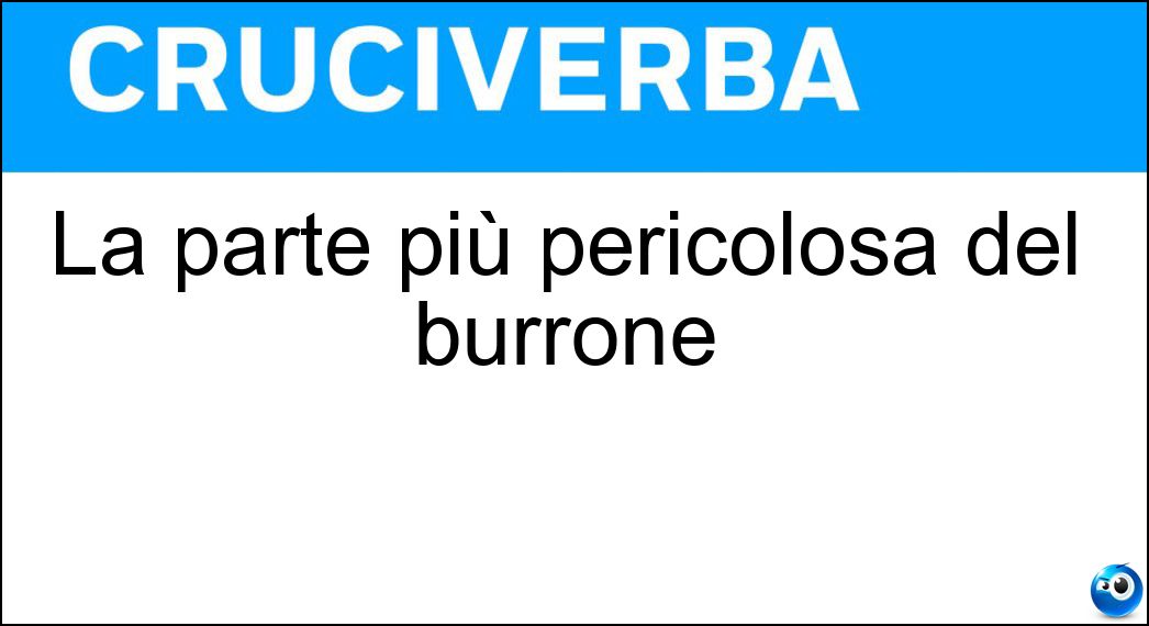 La parte più pericolosa del burrone Soluzione Cruciverba: La parte più pericolosa del burrone - Risposta Orlo