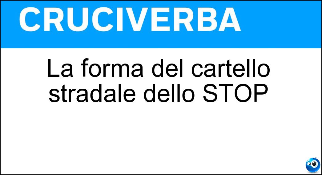 forma cartello