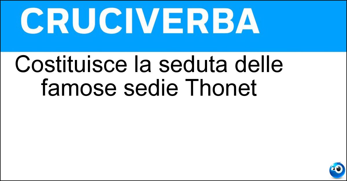 Costituisce la seduta delle famose sedie Thonet Soluzione Costituisce la seduta delle famose sedie Thonet - Paglia Di Vienna