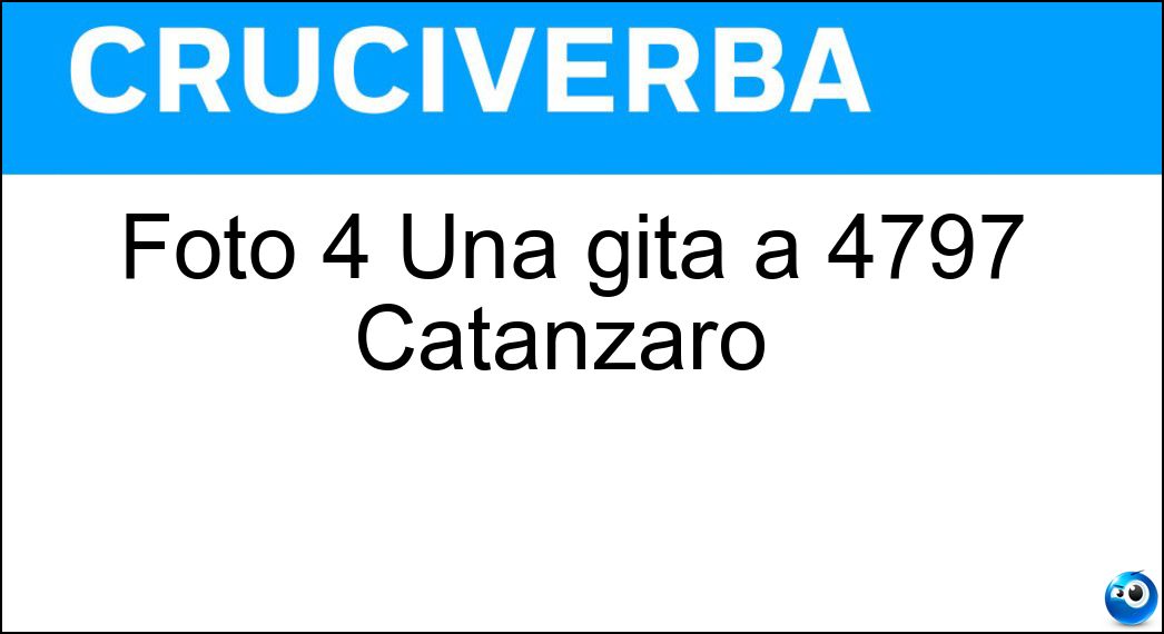 Foto 4 Una gita a 4797 Catanzaro | Soluzione Foto 4 Una gita a 4797 Catanzaro | - Palazzetto Dello Sport
