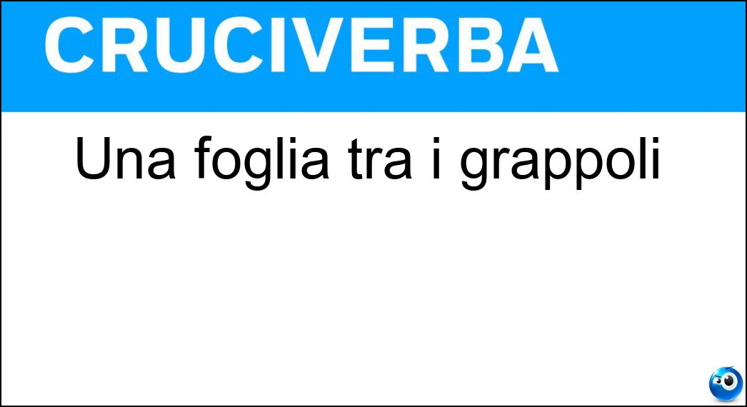 foglia grappoli