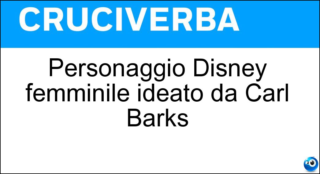 personaggio disney