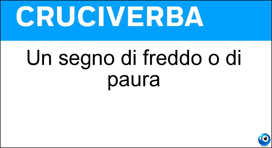 segno freddo