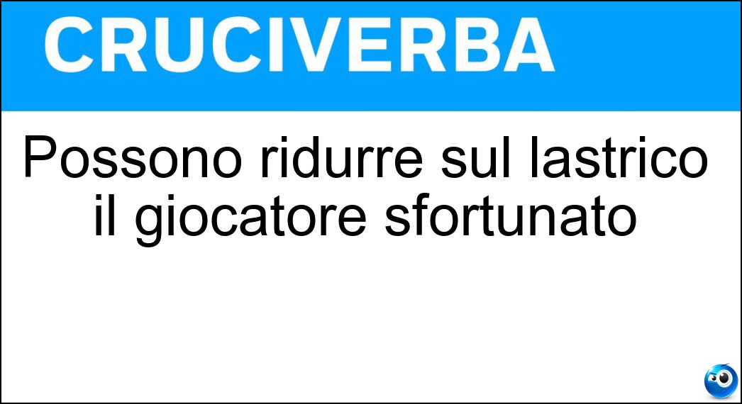 Definizione Cruciverba: Farla vuole dire andare avanti e indietro
