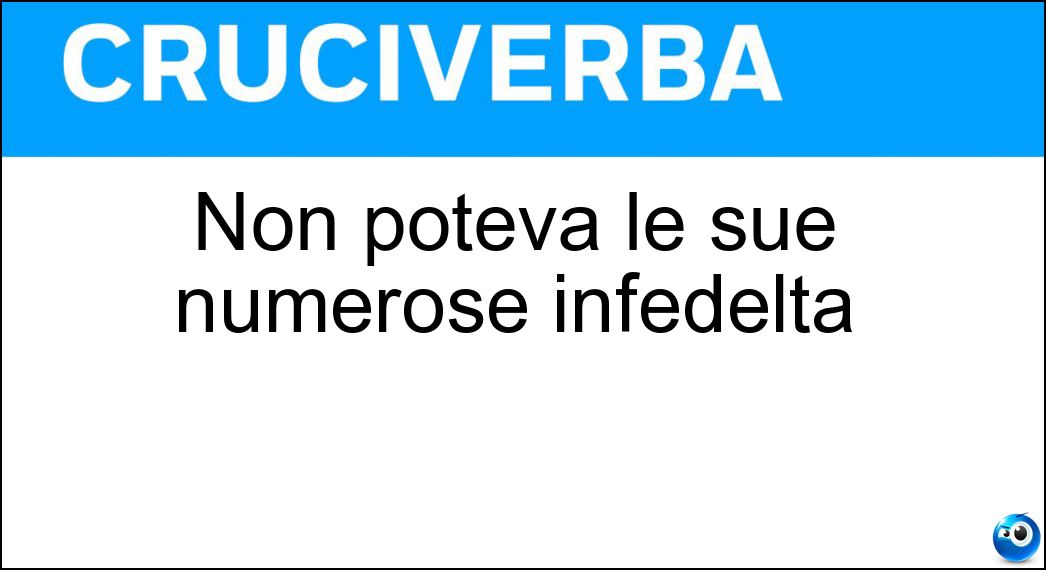 poteva numerose