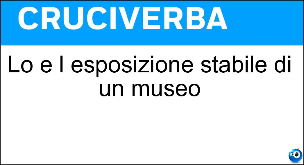 esposizione stabile