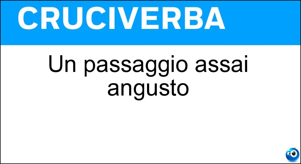 Definizione Cruciverba: Farla vuole dire andare avanti e indietro