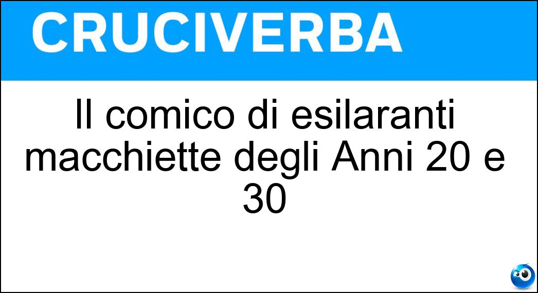 comico esilaranti