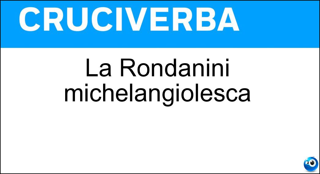La Rondanini michelangiolesca Soluzione La Rondanini michelangiolesca - Pietà