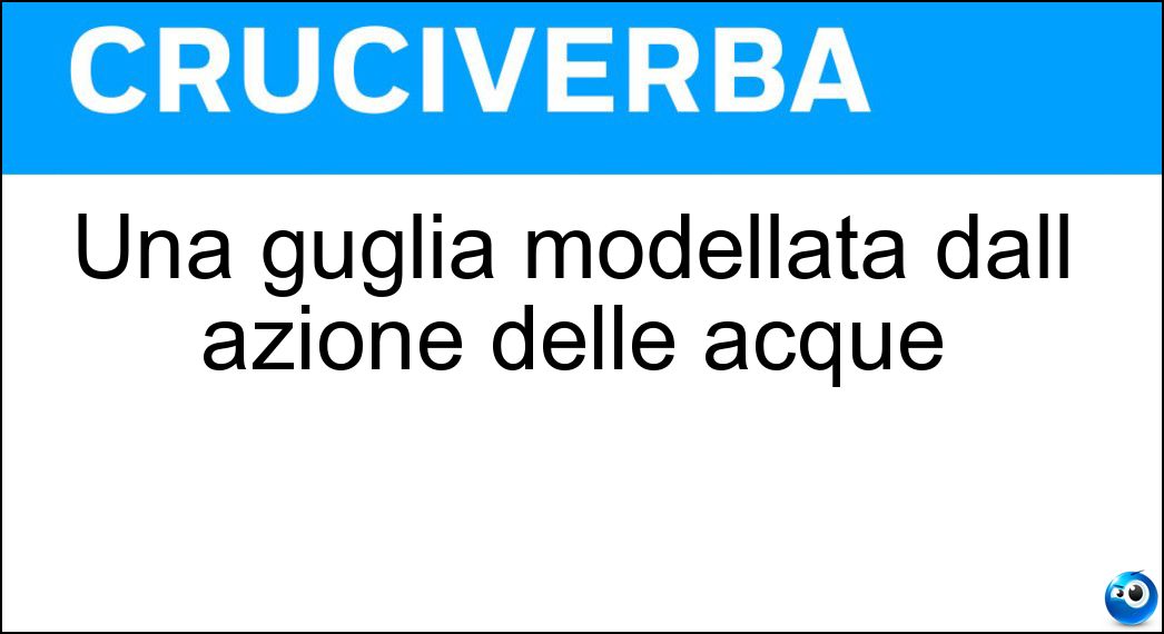 Una guglia modellata dall azione delle acque