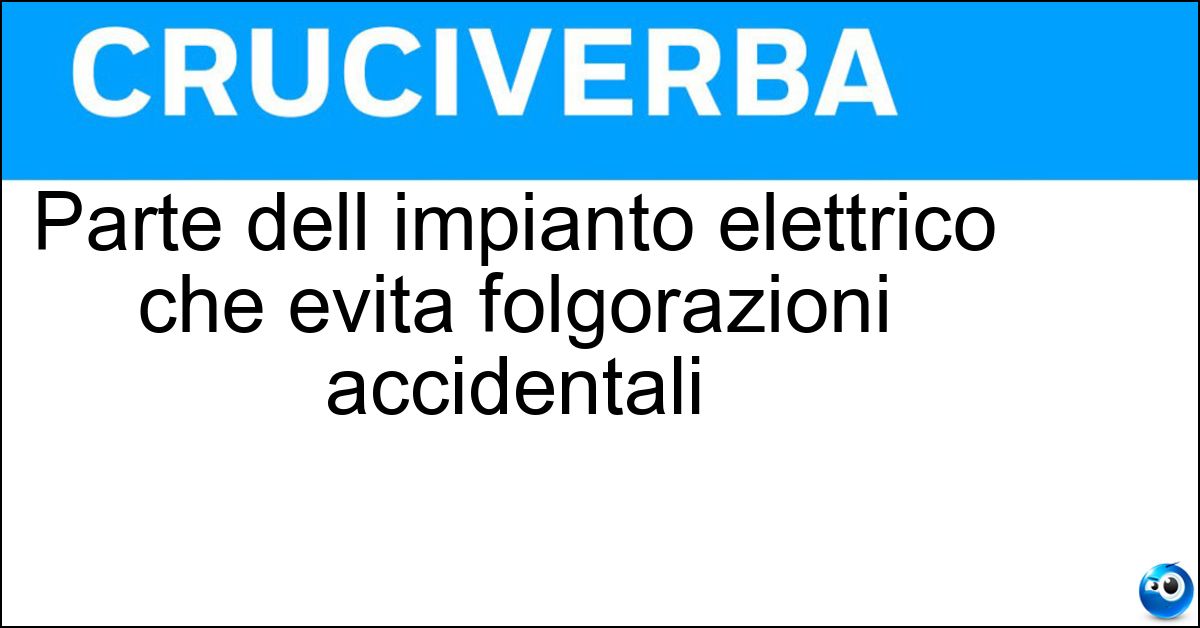 Parte dell impianto elettrico che evita folgorazioni accidentali Soluzione Parte dell impianto elettrico che evita folgorazioni accidentali - Presa Di Terra