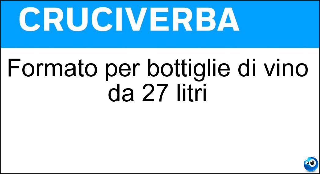Definizione Cruciverba: Farla vuole dire andare avanti e indietro