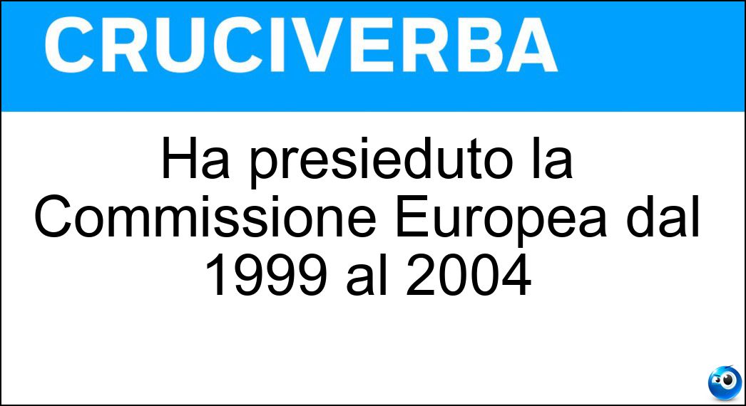 presieduto commissione