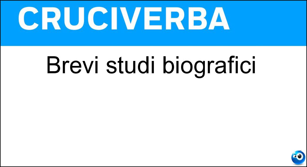 brevi studi