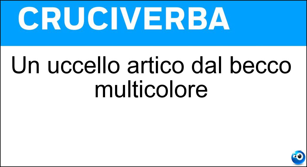 uccello artico