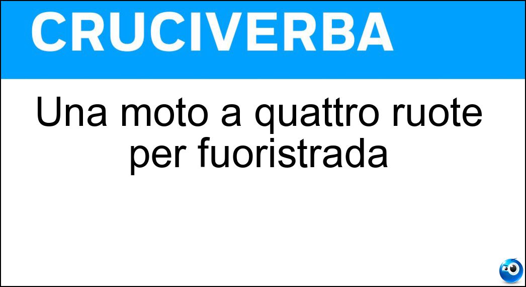 Definizione Cruciverba: Farla vuole dire andare avanti e indietro