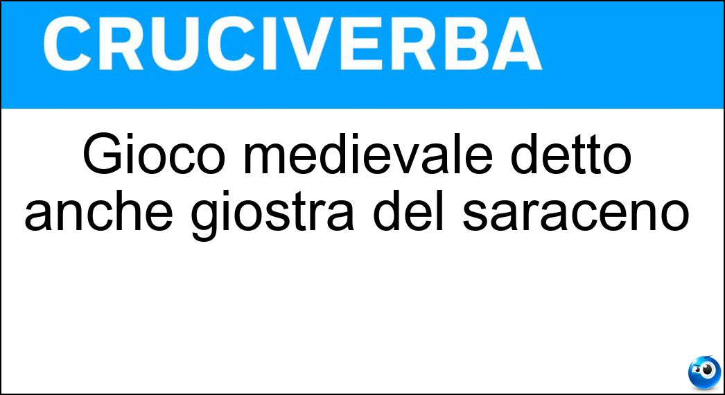 gioco medievale