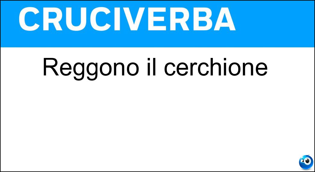 Reggono il cerchione Soluzione Reggono il cerchione - Raggi