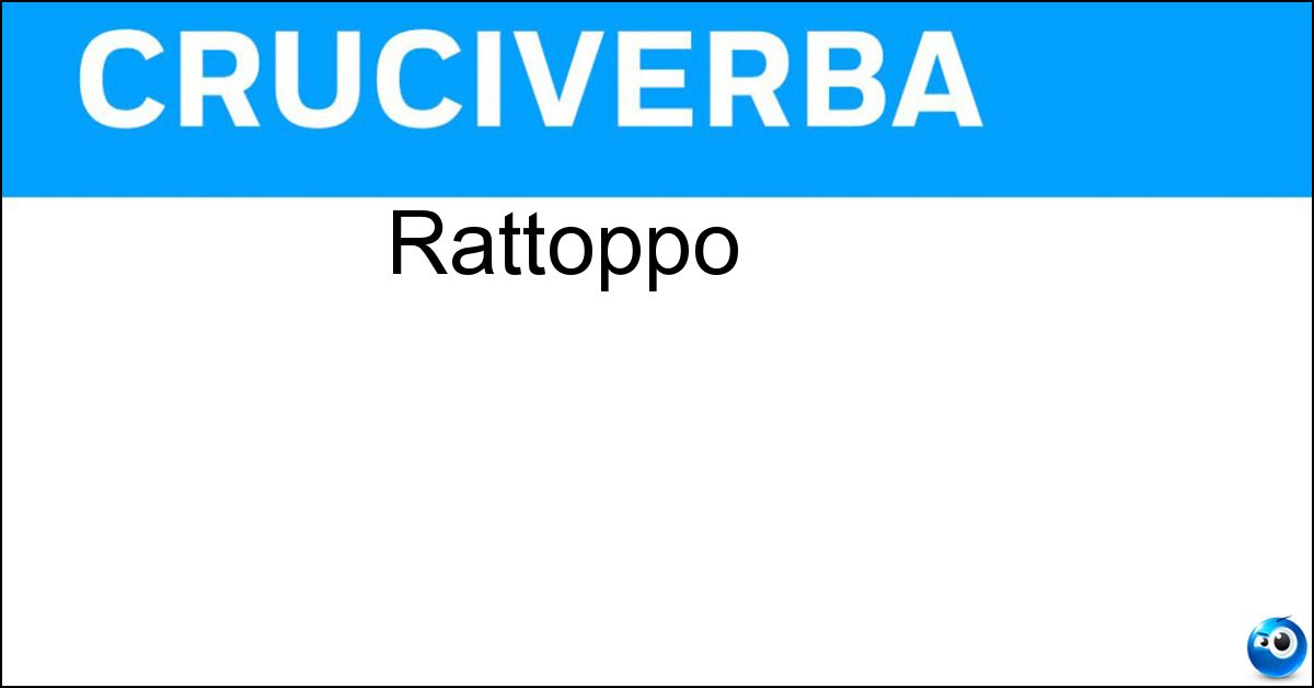 Rattoppo Soluzione Rattoppo - Rammendo