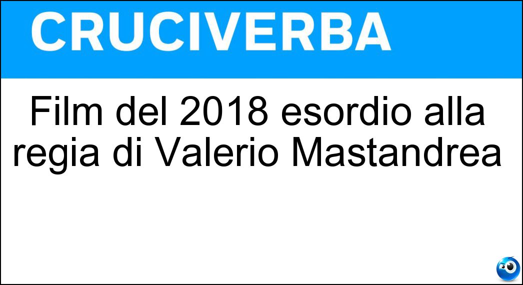 Definizione Cruciverba: Farla vuole dire andare avanti e indietro