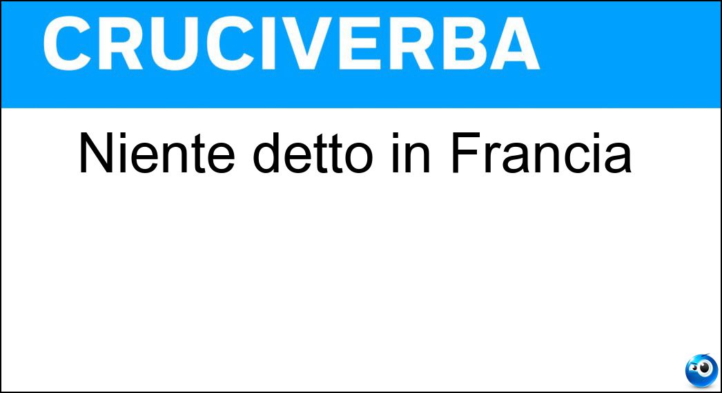Definizione Cruciverba: Farla vuole dire andare avanti e indietro