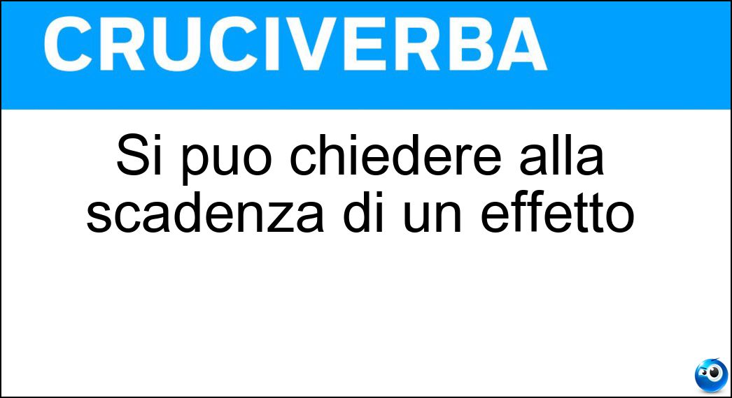 chiedere alla