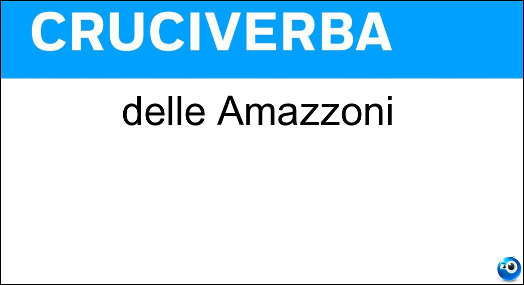 delle Amazzoni Soluzione delle Amazzoni - Rio
