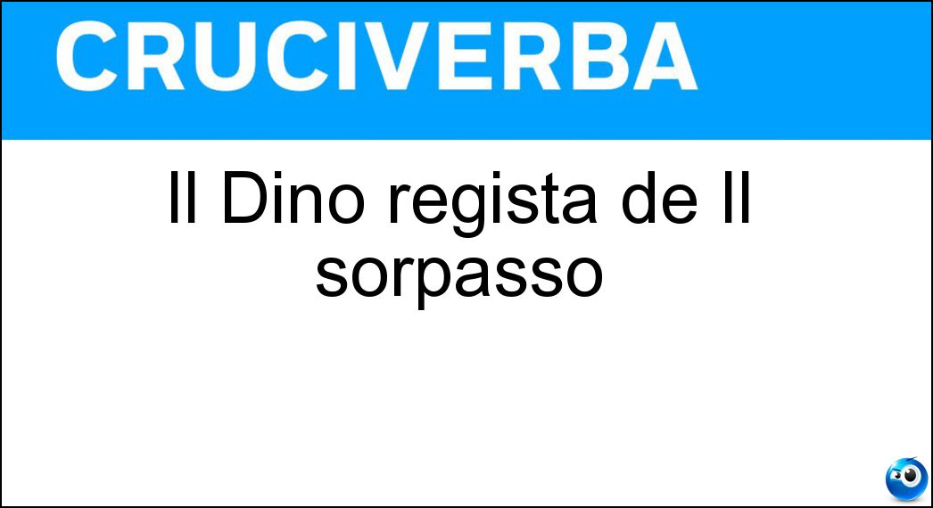 dino regista