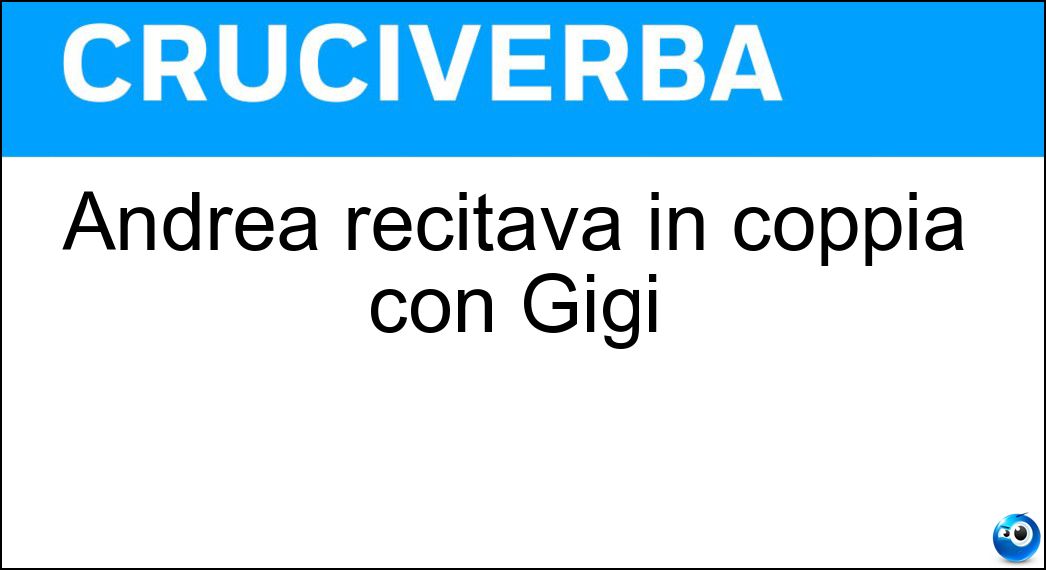 Definizione Cruciverba: Farla vuole dire andare avanti e indietro