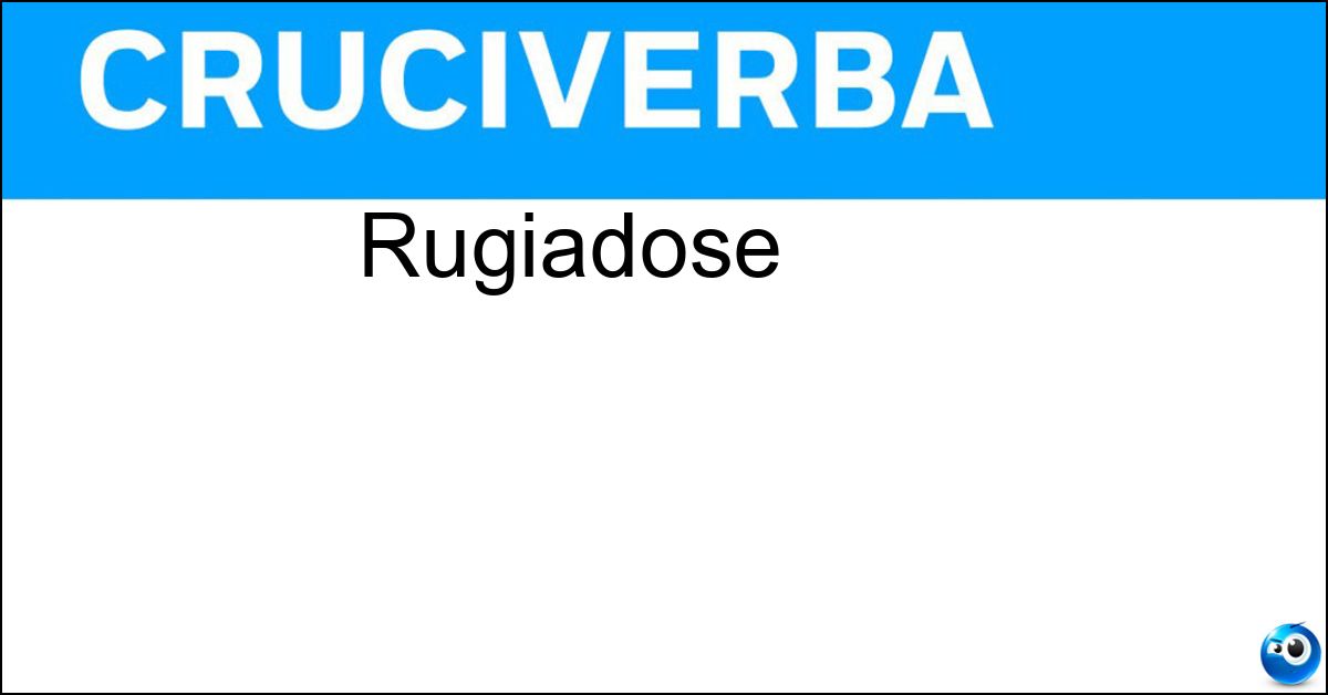 Rugiadose