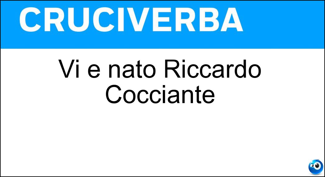 Vi è nato Riccardo Cocciante Soluzione Vi è nato Riccardo Cocciante - Saigon