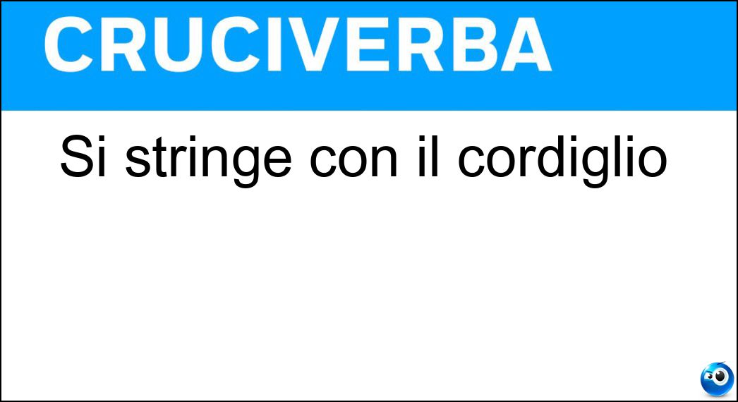 Si stringe con il cordiglio Soluzione Cruciverba: Si stringe con il cordiglio - Risposta Saio